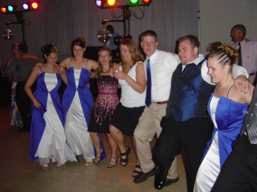 groovin' on the dance floor